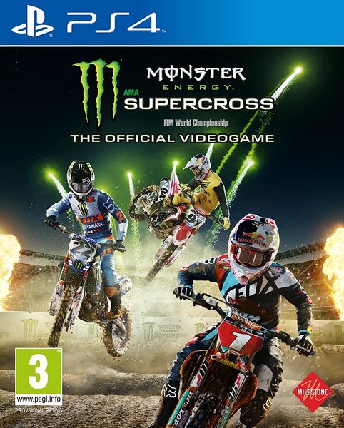 PS4 MONSTER ENERGY SUPERCROSS